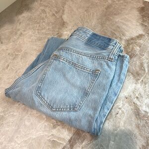 Abercrombie loose high rise jeans